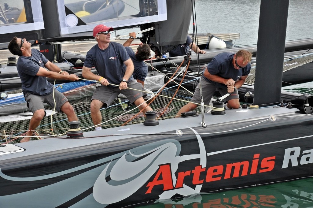 Artemis Racing launches in Valencia © Pierre Orphanidis/VSail.info http://www.vsail.info