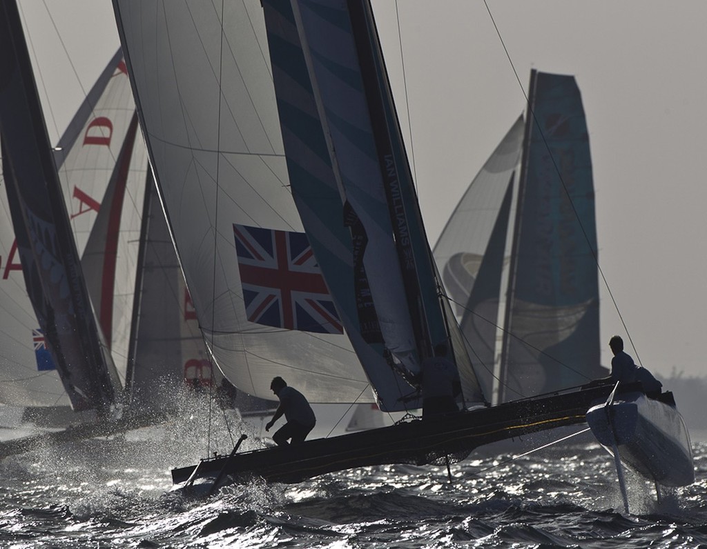 Muscat, Oman  20/02/2011<br />
Estreme Sailing Series - Muscat<br />
Day1: Team Pindar<br />
 © Carlo Borlenghi / www.carloborlenghi.com