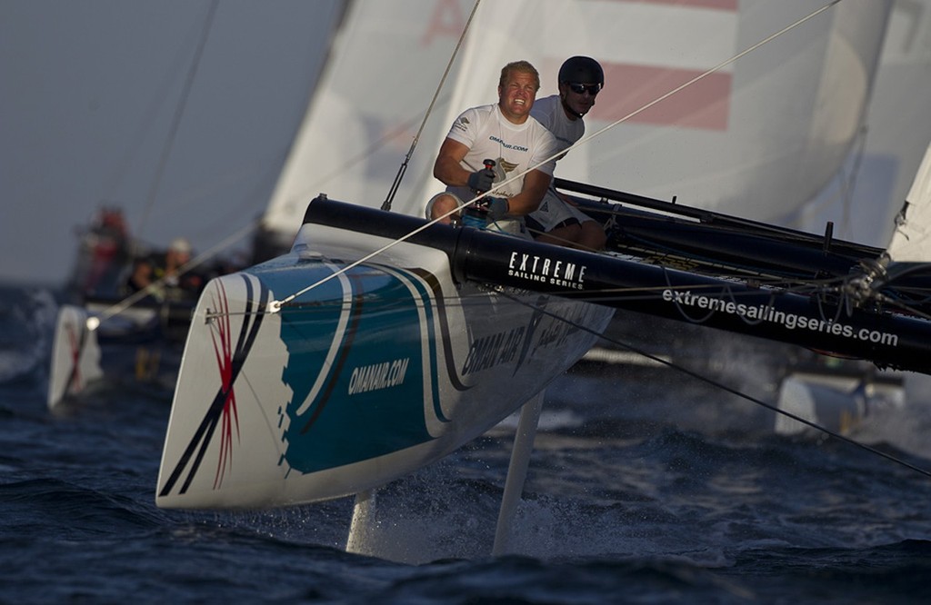Muscat, Oman  20/02/2011<br />
Estreme Sailing Series - Muscat<br />
Day1: Omanair<br />
 © Carlo Borlenghi / www.carloborlenghi.com