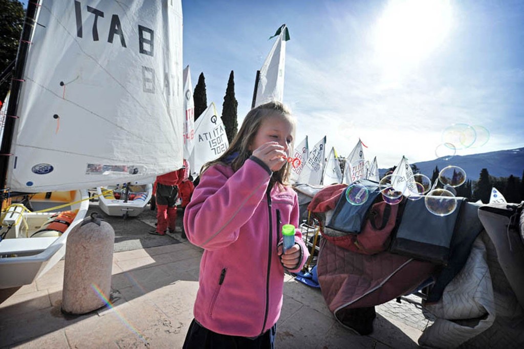 Garda Optimist Meeting photo copyright Giovanni De Sandre taken at  and featuring the  class
