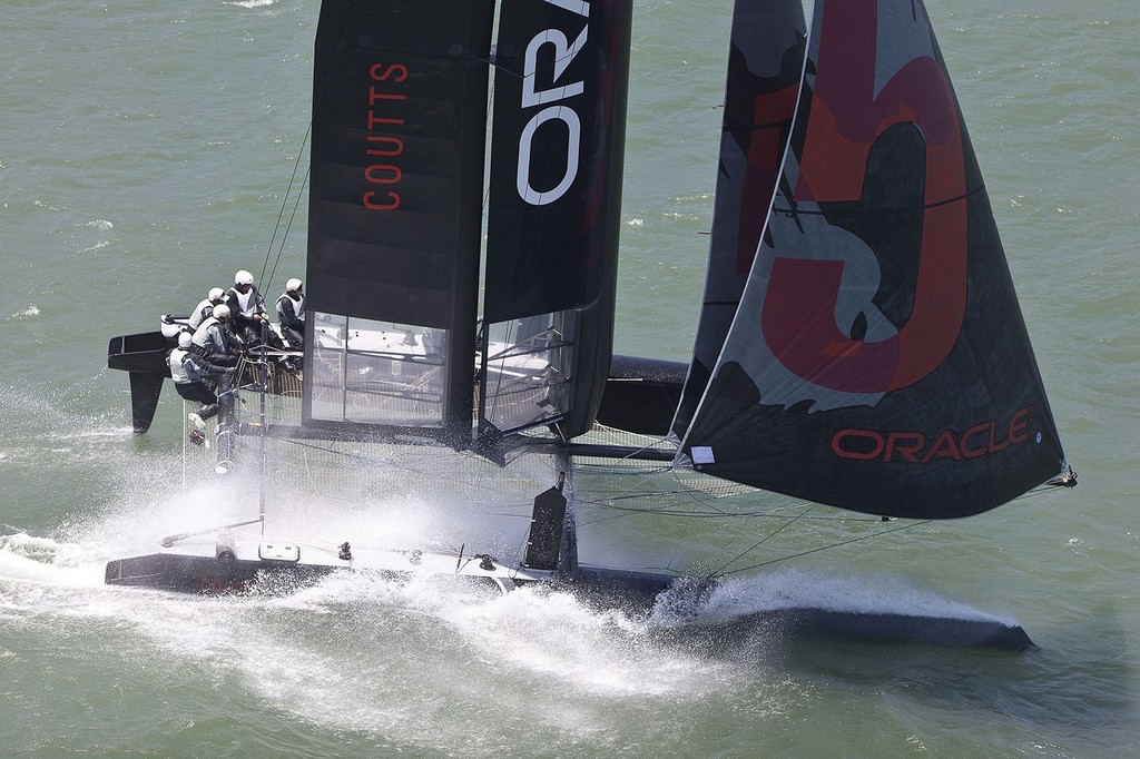 Oracle Racing - AC45’s San Francisco - 10 June 2011 © Guilain Grenier Oracle Team USA http://www.oracleteamusamedia.com/