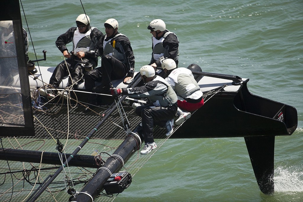 Oracle Racing - AC45’s San Francisco - 10 June 2011 © Guilain Grenier Oracle Team USA http://www.oracleteamusamedia.com/