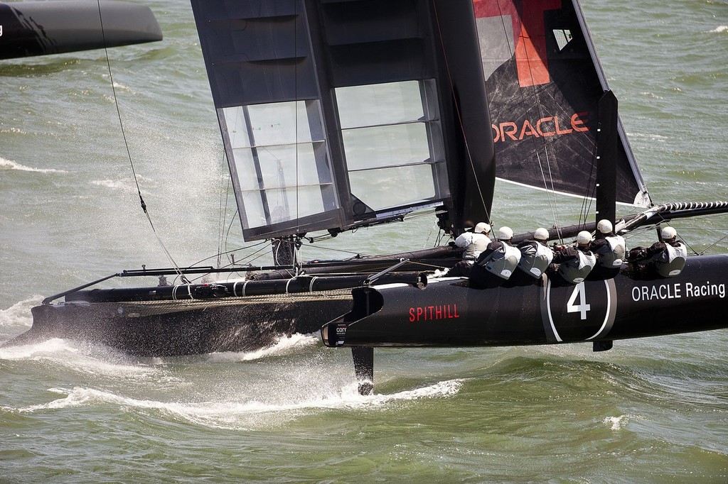 Oracle Racing - AC45’s San Francisco - 10 June 2011 photo copyright Guilain Grenier Oracle Team USA http://www.oracleteamusamedia.com/ taken at  and featuring the  class