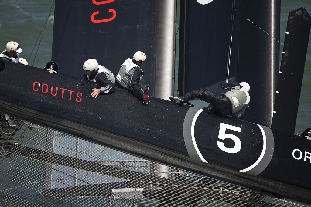 Oracle Racing - AC45’s San Francisco - 10 June 2011 photo copyright Guilain Grenier Oracle Team USA http://www.oracleteamusamedia.com/ taken at  and featuring the  class