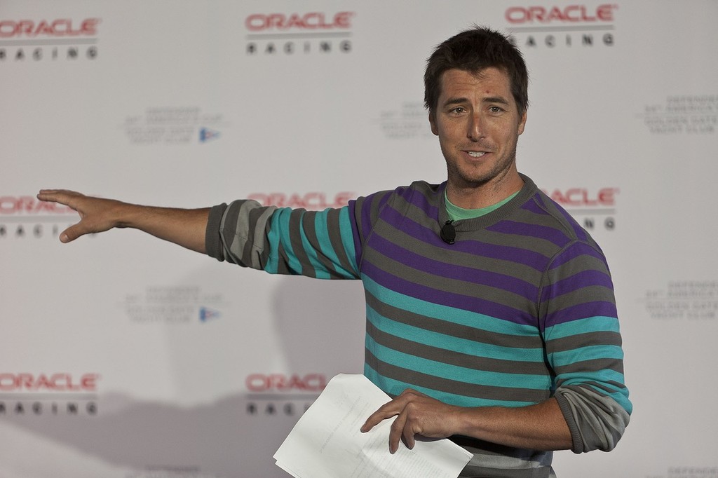 13/06/2011 - San Francisco (USA) - ORACLE Racing - Press conference at Golden Gate Yacht Club***13/06/2011 - San Francisco (USA) - ORACLE Racing - Press conference at Golden Gate Yacht Club photo copyright Guilain Grenier Oracle Team USA http://www.oracleteamusamedia.com/ taken at  and featuring the  class