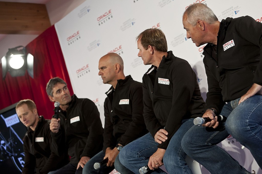 ORACLE Racing - Press conference at Golden Gate Yacht Club © Guilain Grenier Oracle Team USA http://www.oracleteamusamedia.com/
