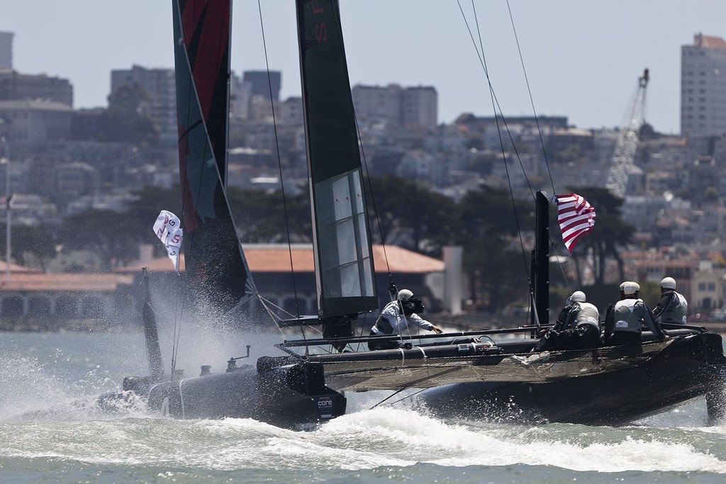ORACLE Racing - Press conference at Golden Gate Yacht Club © Guilain Grenier Oracle Team USA http://www.oracleteamusamedia.com/