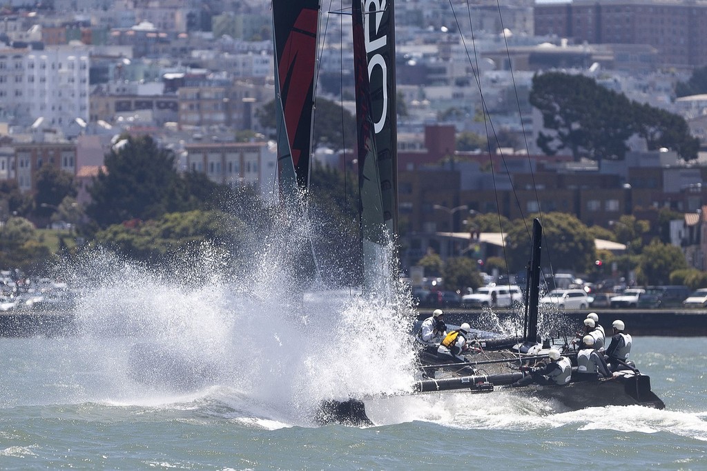 ORACLE Racing - Press conference at Golden Gate Yacht Club © Guilain Grenier Oracle Team USA http://www.oracleteamusamedia.com/