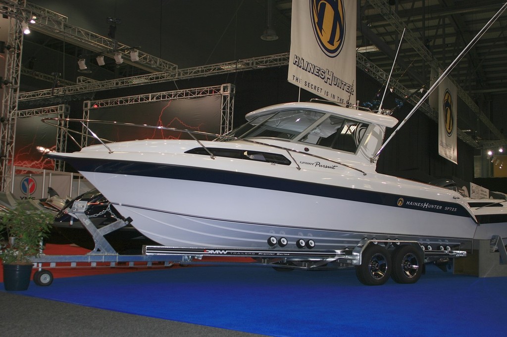 Boat of the Show: GRP Fishing Boat Open: Haines Hunter SP725 Sports Pursuit photo copyright Mike Rose taken at  and featuring the  class
