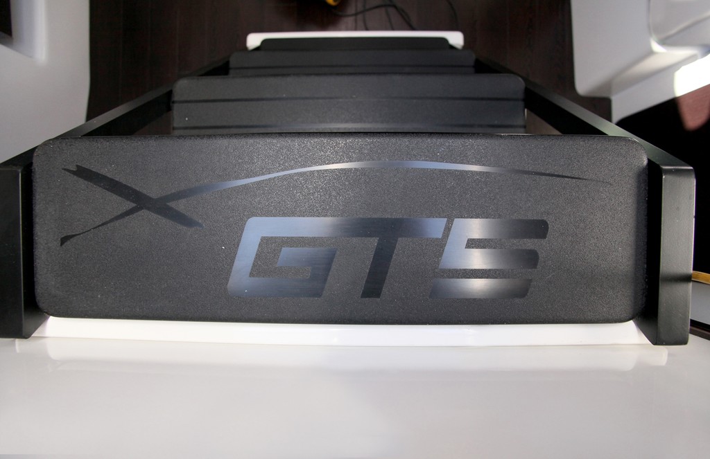 GTS logo in the top step of the companionway - GTS43 photo copyright Crosbie Lorimer http://www.crosbielorimer.com taken at  and featuring the  class