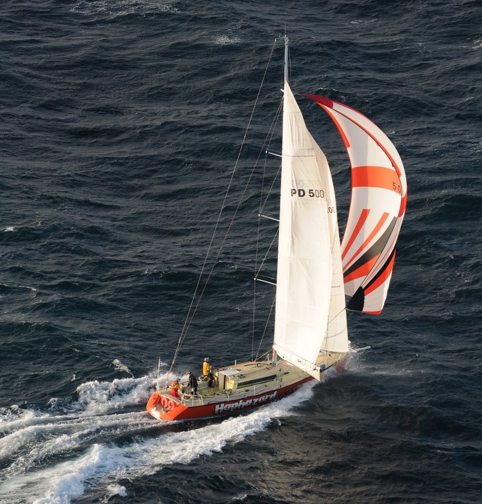 Haphazard heading for Flinders Island in the Three Peaks Race photo copyright Paul Scrambler taken at  and featuring the  class