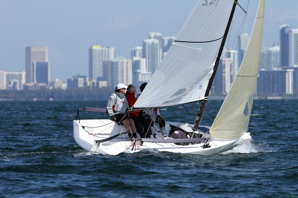 David Pollock CAN 142 - 2011 Miami Winter Regatta  &copy; 2011 JOY