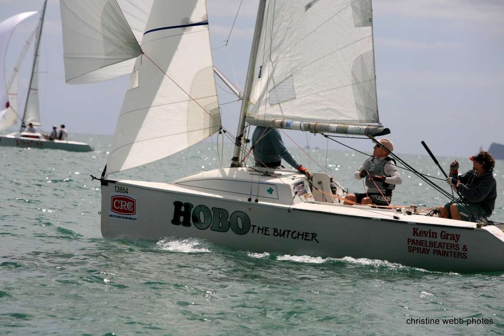 Hobo (Elliott 5.9)  - Bay of Islands Sailing Week 2011 <br />
<br />
<br />
 <br />
<br />
 © Christine Webb