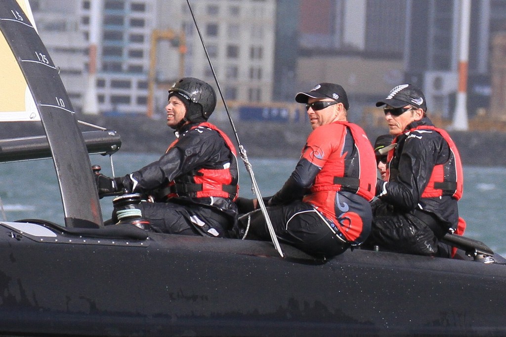 IMG 5814 - 2011-07-13 at 11-29-40 - Emirates Team NZ - SL33 - 13 July, 2011 photo copyright Richard Gladwell www.photosport.co.nz taken at  and featuring the  class
