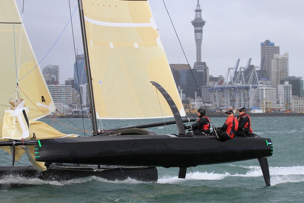 IMG 5832 - 2011-07-13 at 11-29-56 - Emirates Team NZ - SL33 - 13 July, 2011 photo copyright Richard Gladwell www.photosport.co.nz taken at  and featuring the  class