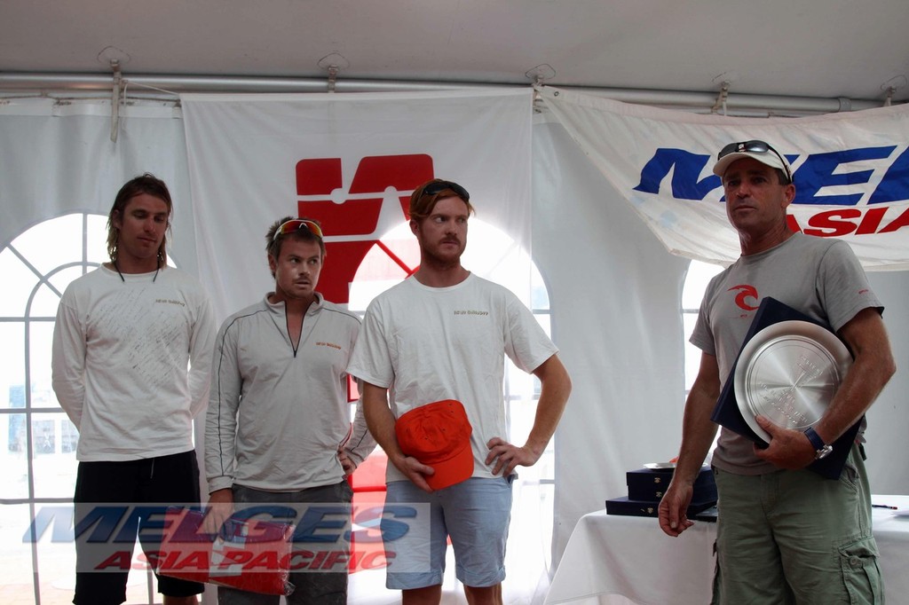 Bandit Crew, Tim Austin, Sean O’Rourke, Jay Griffin, Warwick Rooklyn, Dave O’Connor (missing) - NSW Melges 24 State Titles 
 photo copyright Ash Stephens taken at  and featuring the  class