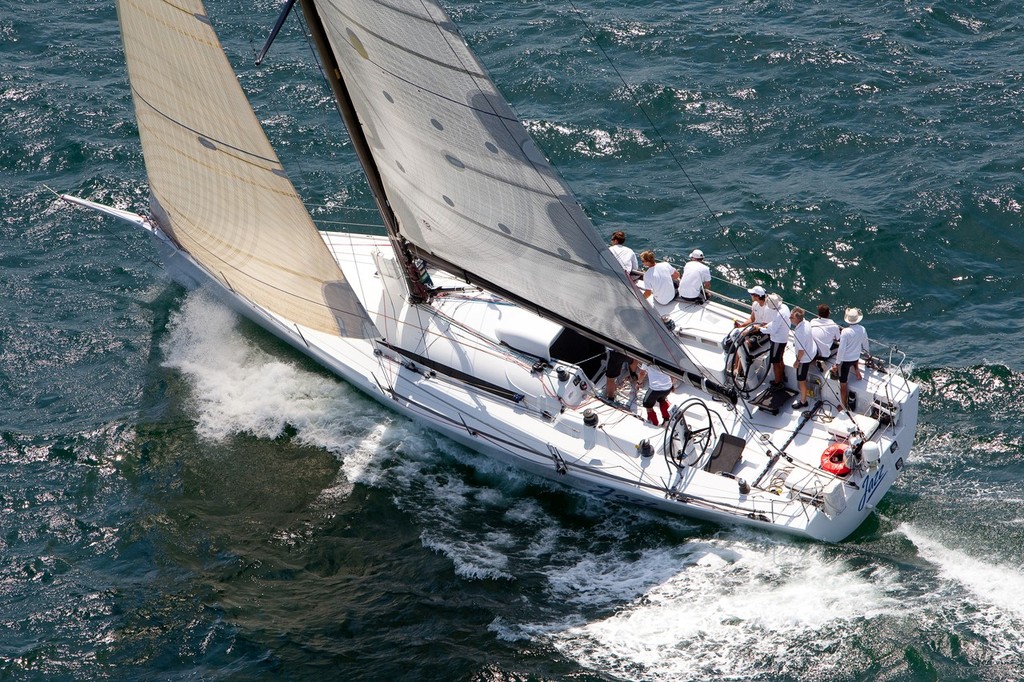 IRC Class Two, front-runner Jazz, skippered by Nigel King (Lymington, U.K.) - Transatlantic Race 2011 photo copyright Amory Ross / Transatlantic Race 2011 http://www.transatlanticrace.org taken at  and featuring the  class