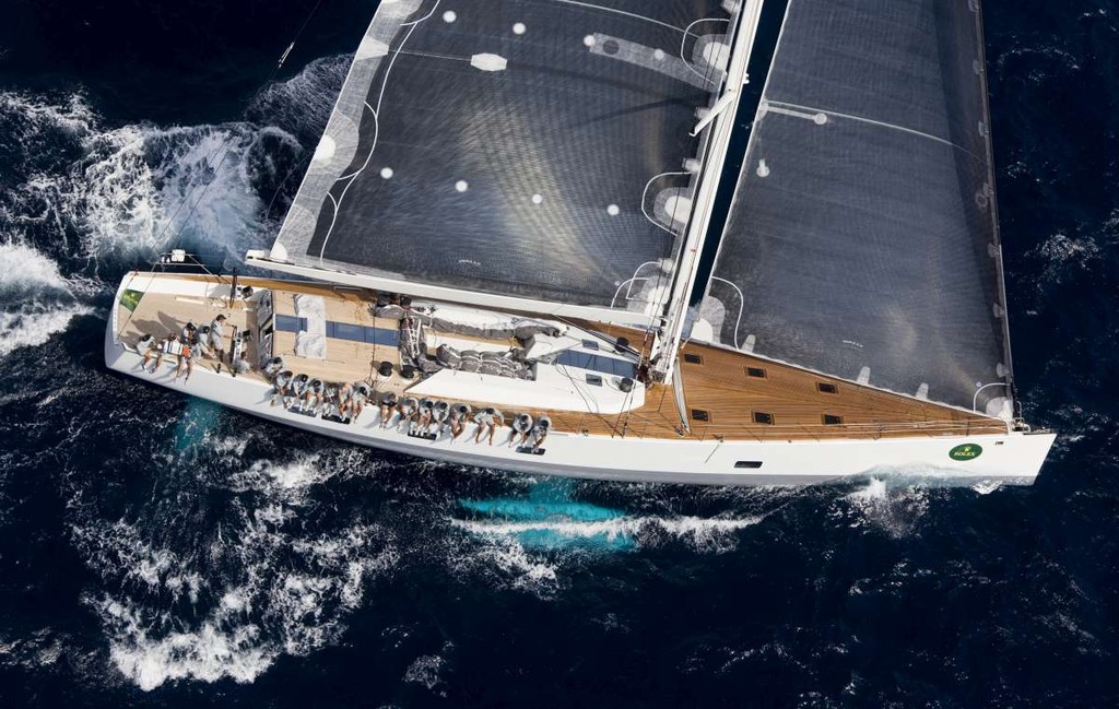 Indio sailing off Porto Cervo - Transatlantic Maxi Yacht Cup 2011 ©  Rolex / Carlo Borlenghi http://www.carloborlenghi.net