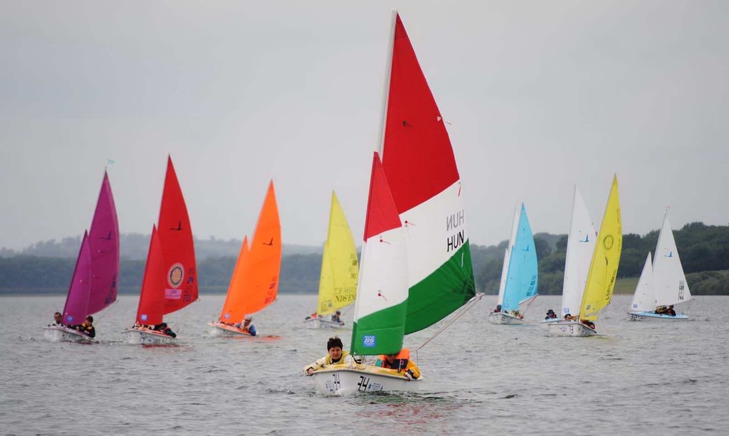 Leading boat - Zoltan Pegan and Eva Mircsev (HUN) are expected to defend their Access 303 title - Access Class 2012 Combined World and International Championships © International Access Class Association<br />
 http://www.accessclass.org