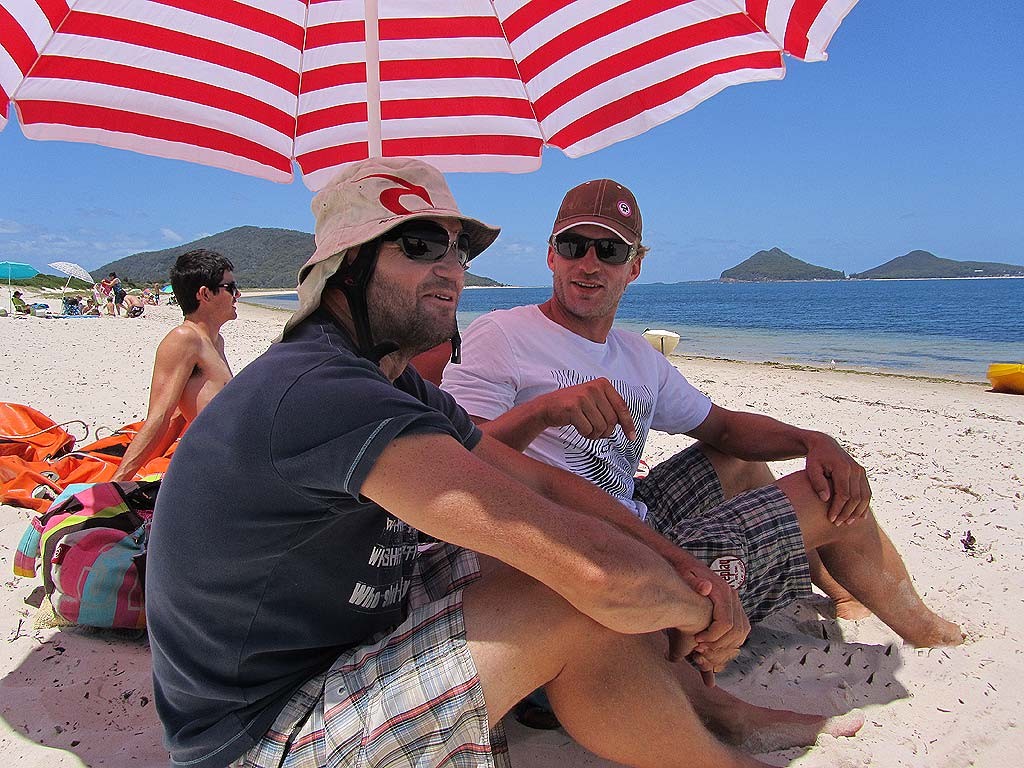 Jesper Vesterstrom (DEN-111) & Brett Morris (AUS-8) - Downunder Pro 2011 © Downunder Pro O'Brien