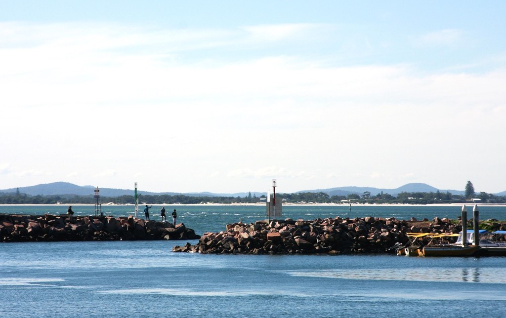 Looking towards Tea Gardens from Nelson Bay - Sail Port Stephens 2011 Lay Day photo copyright Sail Port Stephens Event Media taken at  and featuring the  class