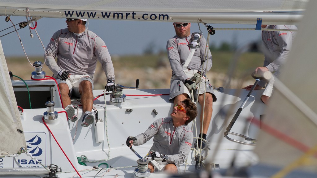 YANMAR Racing crew -Semi finals at the Monsoon Cup 2011. Kuala Terengannu, Malaysia.  © Gareth Cooke/Subzero Images/ Monsoon Cup - copyright http://www.monsooncup.com.my