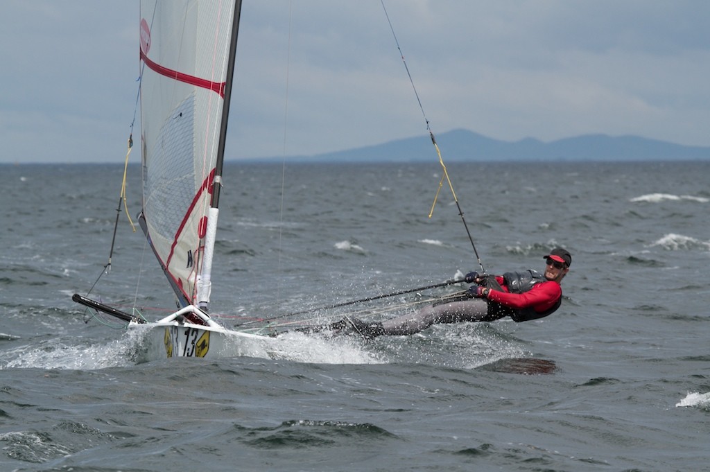 Marcus Hamilton (AUS) - 2011 Musto Skiff World Championships, Melbourne - Day 2 © Shane Baker Photographs http://www.shanebaker.net