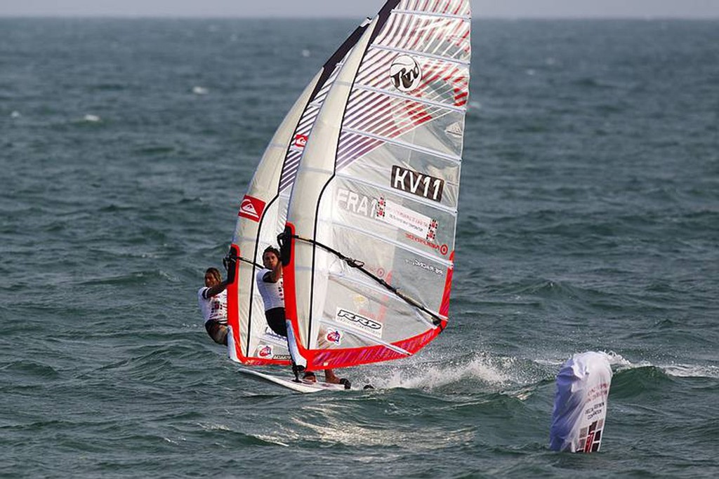 Maynard and Albeau duel it out - Vietnam PWA Grand Slam photo copyright  John Carter / PWA http://www.pwaworldtour.com taken at  and featuring the  class