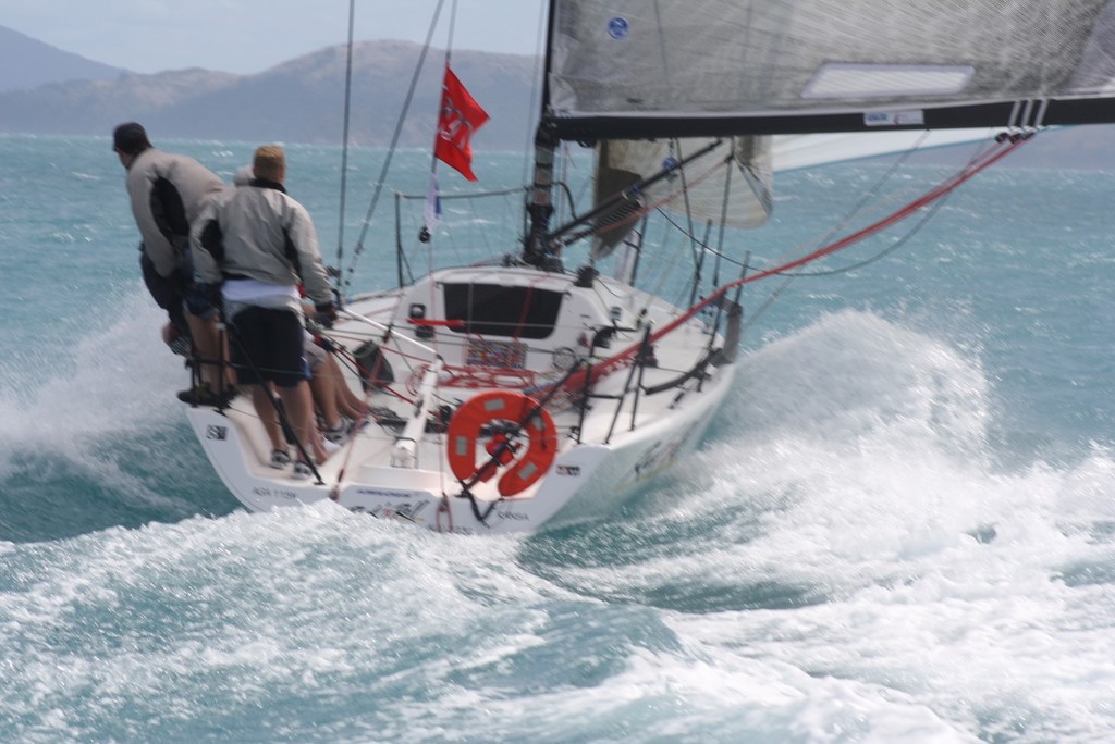 Day #3 - Melges 32 Hamilton Is photo copyright Tracey Walters taken at  and featuring the  class