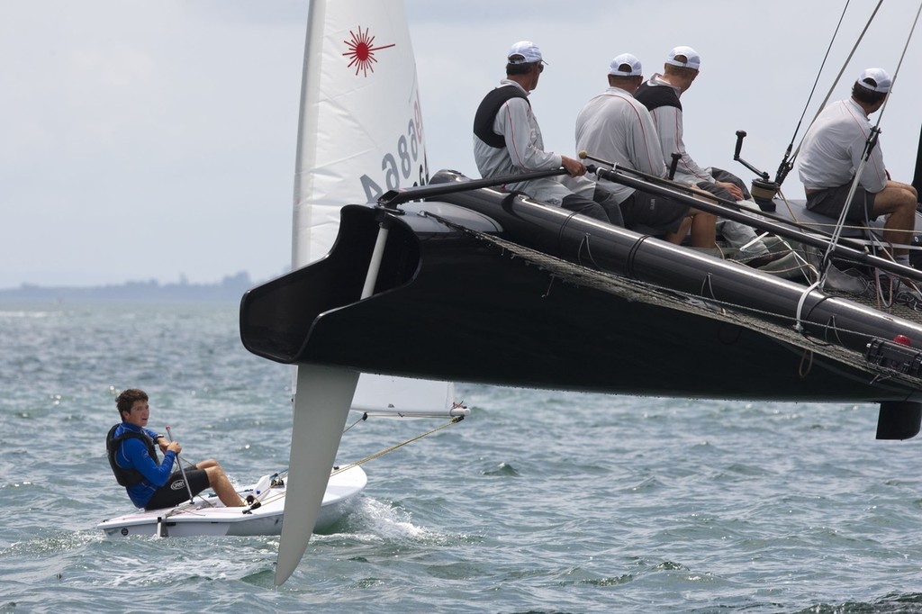 AC45 sea trial  © ACEA - Photo Gilles Martin-Raget http://photo.americascup.com/