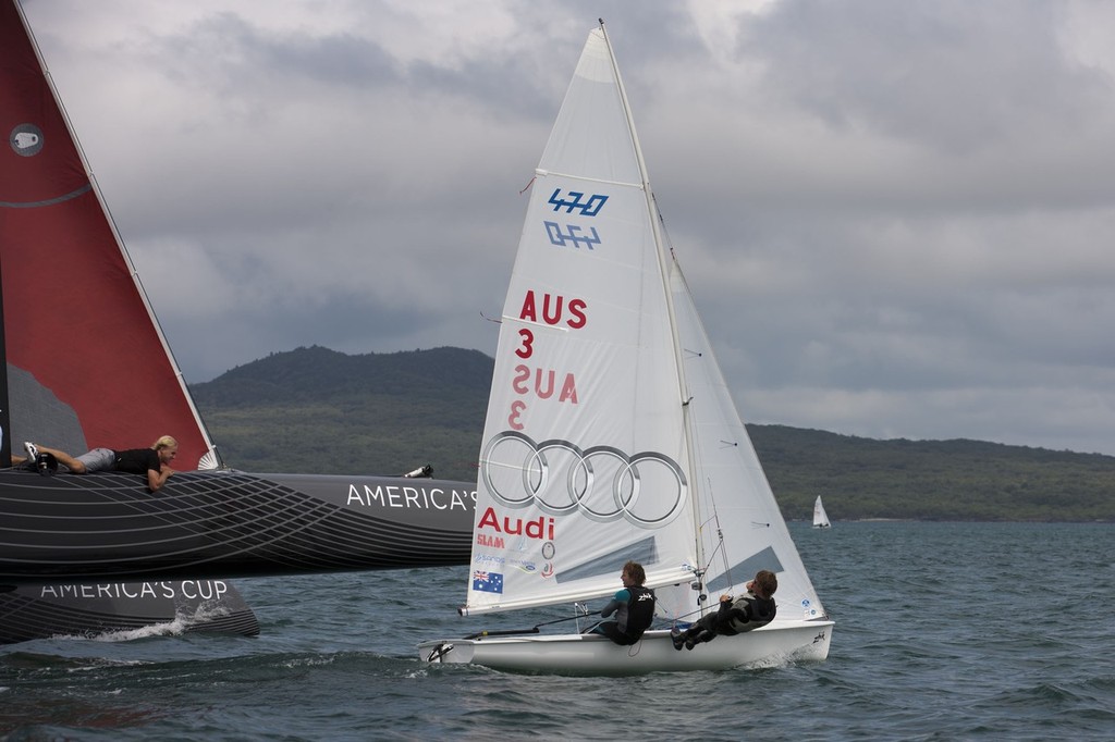 AC45 sea trial © ACEA - Photo Gilles Martin-Raget http://photo.americascup.com/