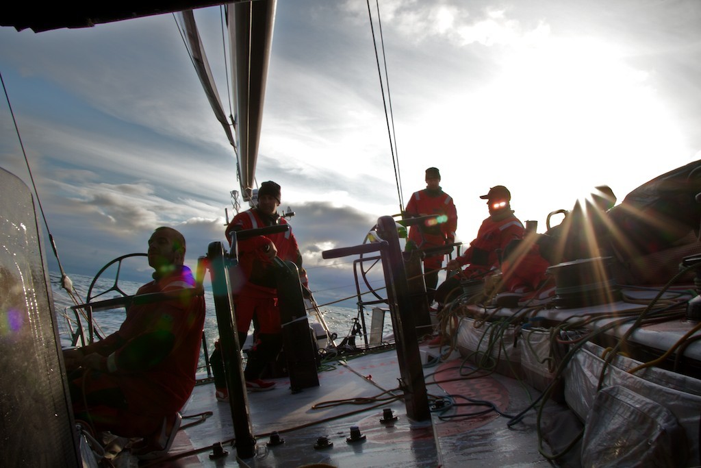 POR At Work - Transatlantic Race 2011 photo copyright Puma Ocean Racing http://www.pumaoceanracing.com taken at  and featuring the  class