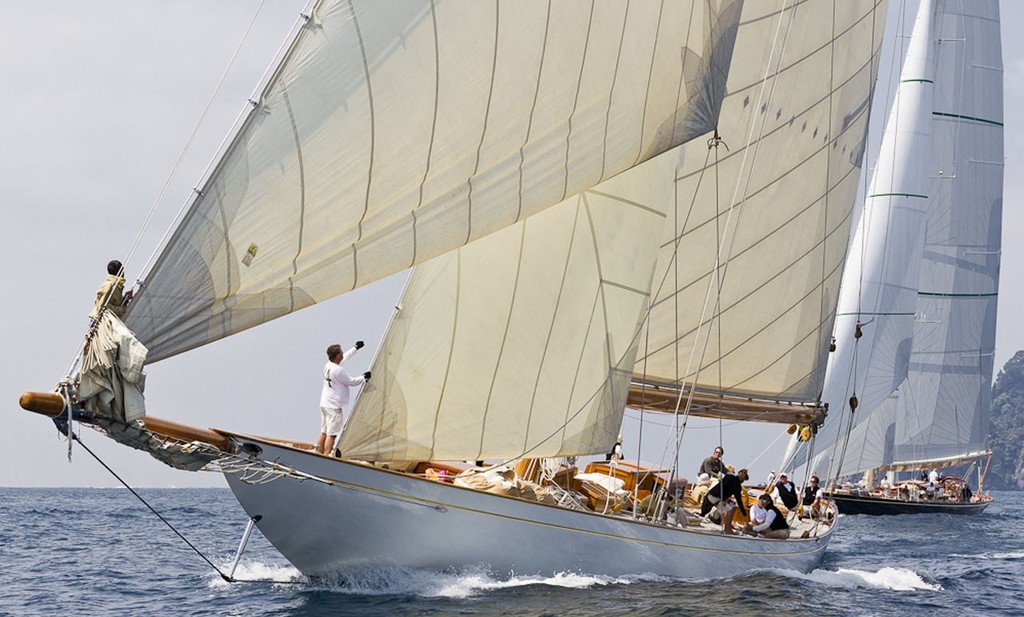 CAMBRIA, Sail n: K-4, Class: J CLASS, Owner: CAMBRIA YACHTS - Portofino Rolex Trophy 2011 ©  Rolex / Carlo Borlenghi http://www.carloborlenghi.net