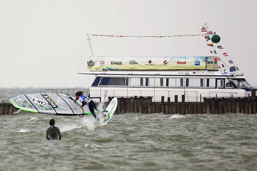 Philip Soltysiak - PWA Surf World Cup (Podersdorf) 2011 photo copyright  John Carter / PWA http://www.pwaworldtour.com taken at  and featuring the  class