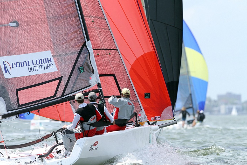 Michael Kiss, Bacio - Charleston Race Week — Day 1 © 2011 JOY | International Audi Melges 20 Class Association http://www.melges20.com