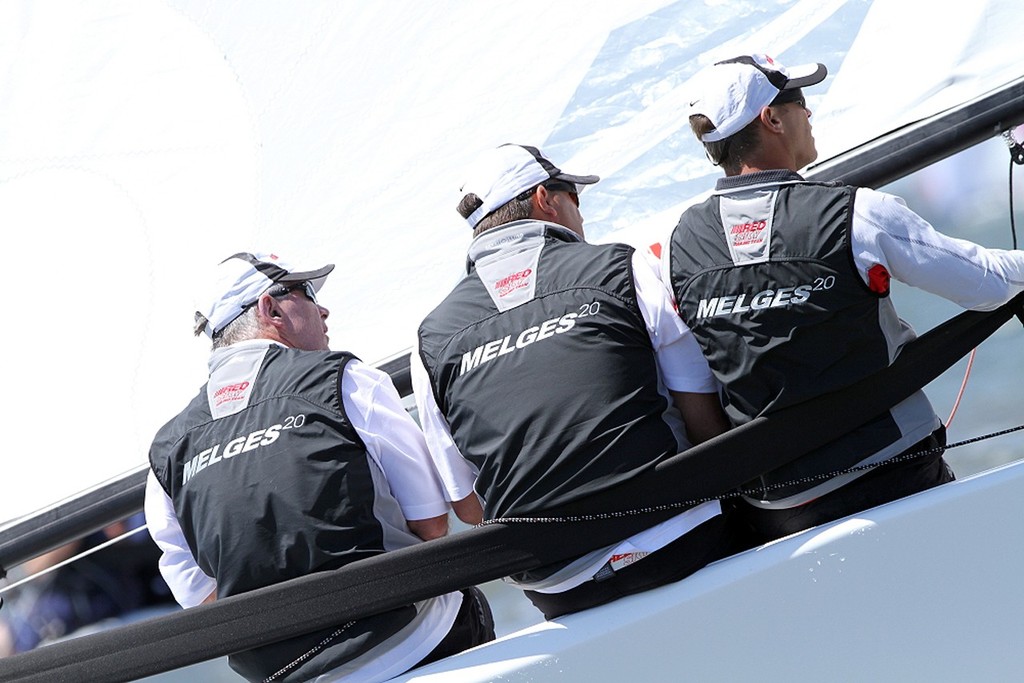 Paul Reilly, Red Sky - Charleston Race Week 2011 © 2011 JOY | International Audi Melges 20 Class Association http://www.melges20.com