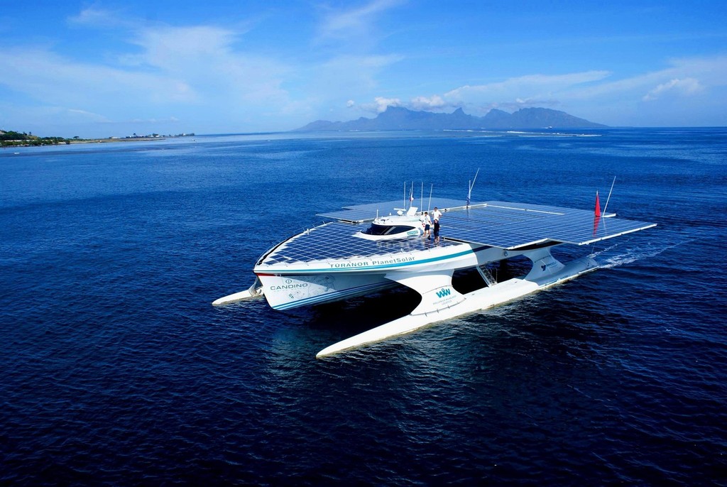 PlanetSolar in Tahiti photo copyright  SW taken at  and featuring the  class