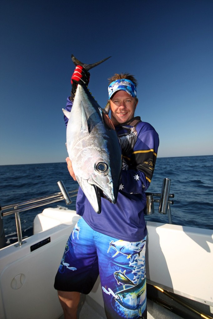When the school fish are around it give you a chance to hone techniques and try new tactics. ©  Jarrod Day www.jarrodday.com
