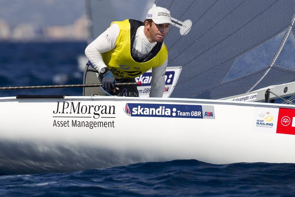 Ben Ainslie (Finn) ©  Richard Langdon/Skandia Team GBR