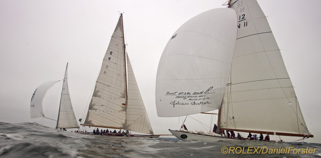 Vema III (N 11), 1933, 12mR, Skipsrederiet Vema III AS/Eric Svenkerud (Oslo, Norway)
Magda VIII (E 4), 1908, 12mR, Framnæs AS (Sandefjord, Norway) - Rolex Baltic Race Week - Final Day photo copyright  Rolex/Daniel Forster http://www.regattanews.com taken at  and featuring the  class