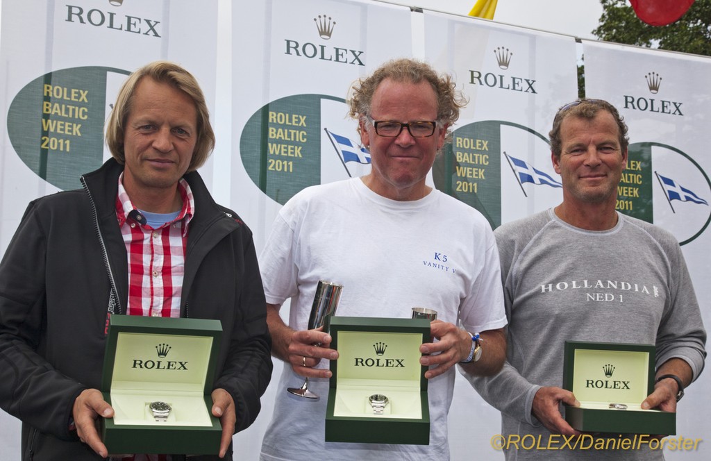 Winners: Rolex Oyster Perpetual Explorer:
Sleipnir II (GER 17), 1935, 6mR, Andreas Krause (Kiel, Germany)
Vanity V (K 5), 1936, 12mR, Patrick Howaldt (Copenhagen, Denmark)
Hollandia (NED 1), 2005, 8mR, Ruud van Hilst & Jos Fruytier (Amsterdam, The Netherlands)
 - Rolex Baltic Race Week - Final Day photo copyright  Rolex/Daniel Forster http://www.regattanews.com taken at  and featuring the  class