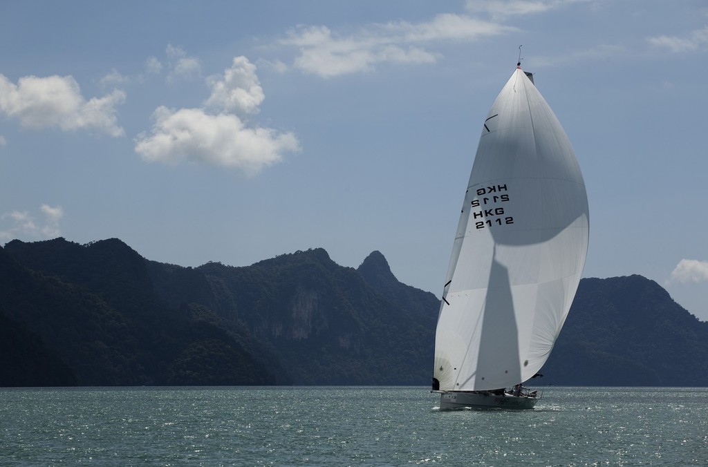 Royal Langkawi International Regatta 2011. HiFi racing in Bass HArbour.  © Guy Nowell http://www.guynowell.com