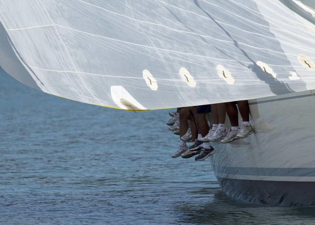 Royal Langkawi International Regatta 2011. Another shoe shop.  © Guy Nowell http://www.guynowell.com