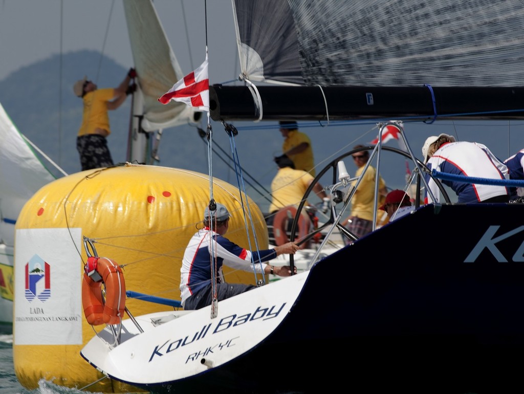 Royal Langkawi International Regatta 2011 - Koull Baby and the handbrake turn. © Guy Nowell http://www.guynowell.com