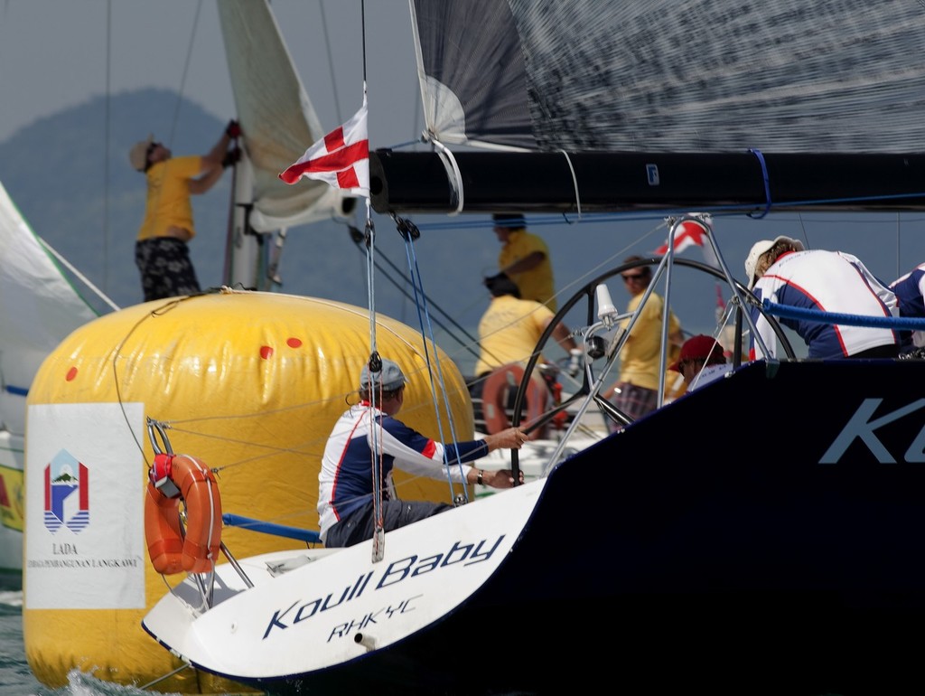 Royal Langkawi International Regatta 2011 - Koull Baby and the handbrake turn. photo copyright Guy Nowell http://www.guynowell.com taken at  and featuring the  class