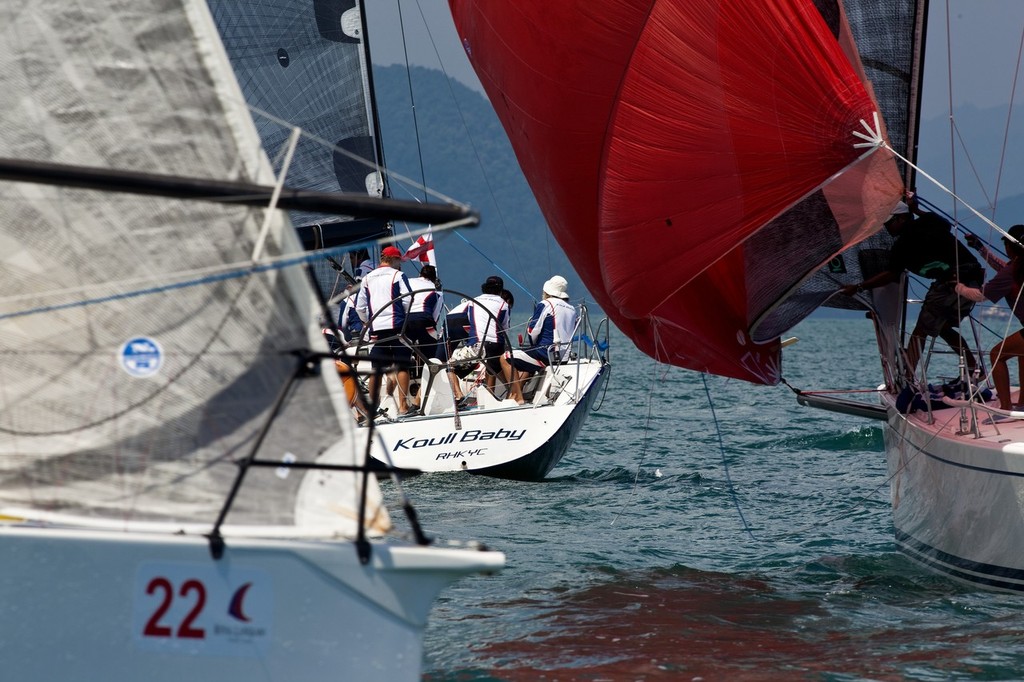 Royal Langkawi International Regatta 2011 Here's lookin' at you, Koull Baby. photo copyright Guy Nowell http://www.guynowell.com taken at  and featuring the  class