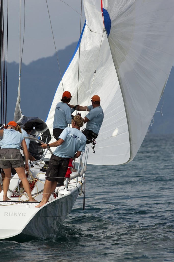 Royal Langkawi International Regatta 2011 - HiFi rolls into the gybe. © Guy Nowell http://www.guynowell.com