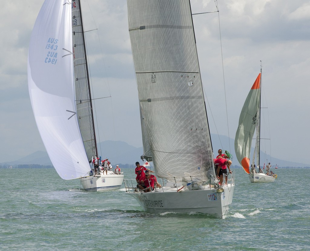 Raja Muda Selangor International Regatta 2011 - Penang-Langkawi Race start - Hi Fi with a broken nose © Guy Nowell / RMSIR