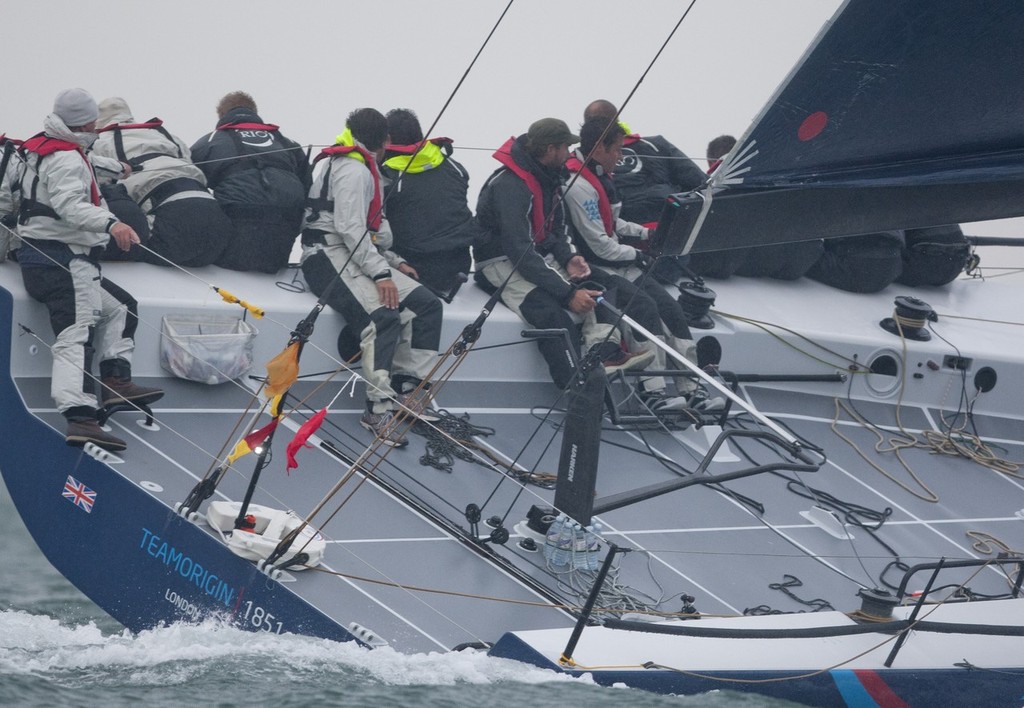 Team Origin at the J.P. Morgan Asset Management Round the Island Race © onEdition http://www.onEdition.com