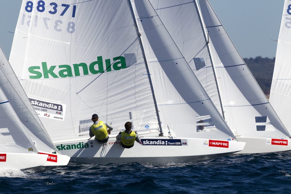 Iain Percy-Andrew Simpson (Star) - 42 Trofeo Princesa Sofia Mapfre photo copyright  Richard Langdon/Skandia Team GBR taken at  and featuring the  class